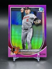 2025 Bowman Chrome - Gunnar Henderson, Gunnar Henderson  Fuchsia Refractor /299