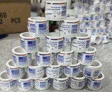20 rolls of 100 USPS - Postage Free Shipping -2000 PCS-Special Sale