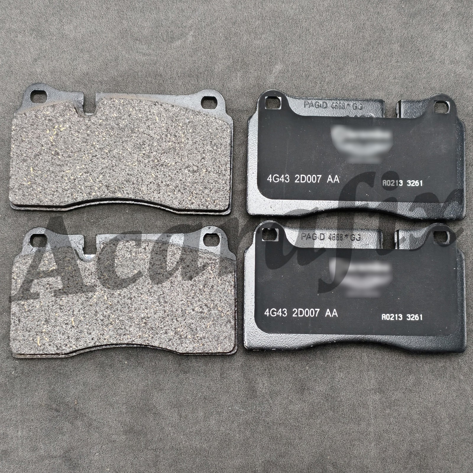Aston Martin DB9 2006-2012 Front Brake pad kit P/N 7G432D007AA