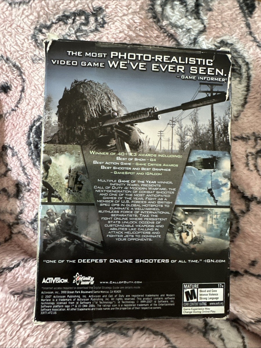 Call of Duty 4 Modern Warfare Limited Collector's Edition