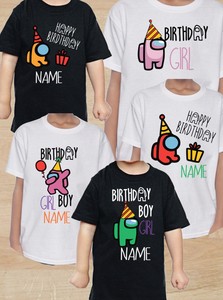 custom family birthday shirts 