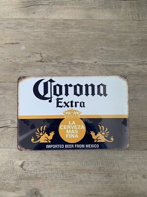 Vintage Corona Extra Bierschild