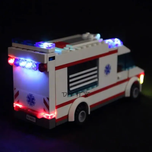 USB Light Kit for Lego 4431 City Town Ambulance Bricks Building Set (NOT LEGO MO - Picture 12 of 12