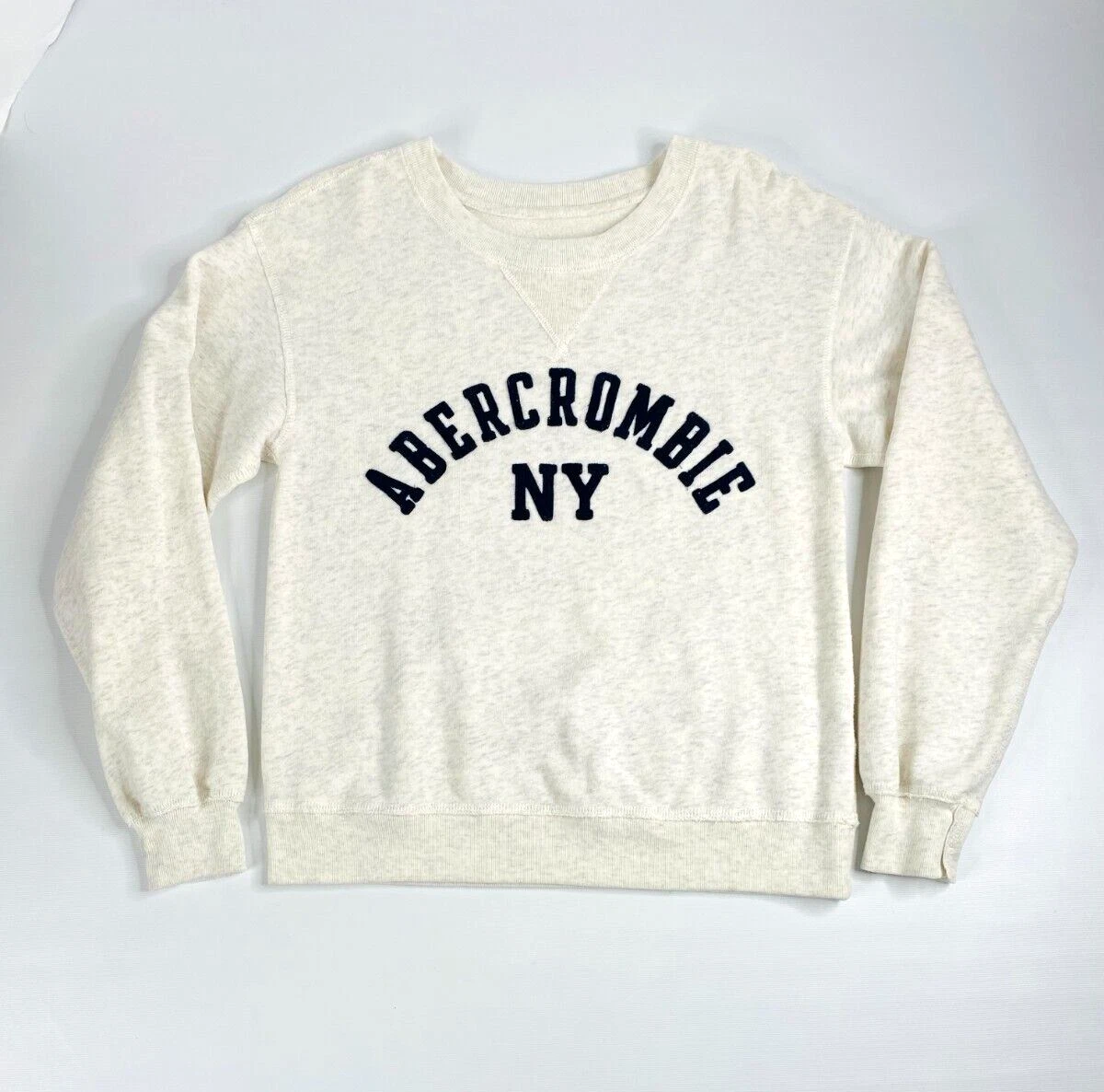 Abercrombie & Fitch Soft A&F Fleece Crew Neck Sweatshirt Womens XXS  Pullover