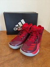 Adidas D Rose Dominate IV Triple Red Trainers Sneakers Size UK 8 EUR 42 BB8179