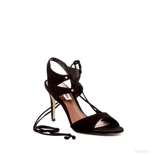 en en plume cuir 715924832605 pour Chaussures 5 lacets femmes Madden 9 talons noires Steve à à daim 4xzRZz