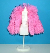 %***Original Mattel Barbie Jacke,Zottelfell,Webpelz,Pink,Sweet***%