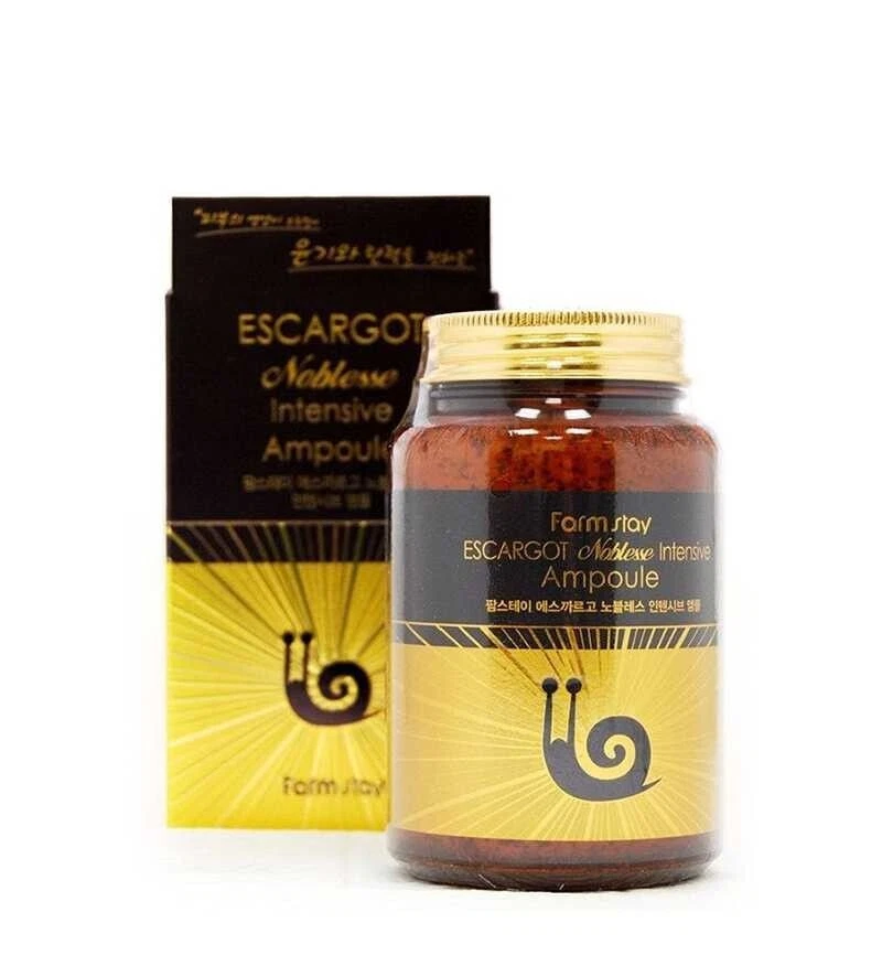 FarmStay Escargot Noblesse intensive Ampoule Multifunctional Serum 250 ml