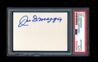 JOE DIMAGGIO SIGNED MINT CUT PSA/DNA AUTOGRAPHED HOF NEW YORK YANKEES 9 X WSC