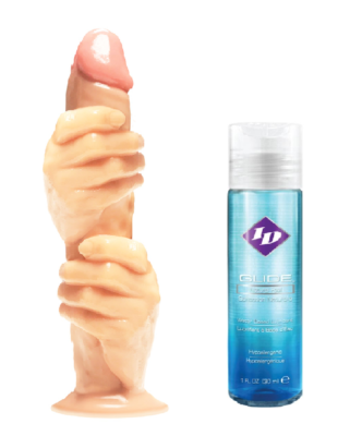 Huge Fisting Dildo Giant Anal Fist Butt Plug Large Ass Stretcher Sex Toys w  Lube | eBay