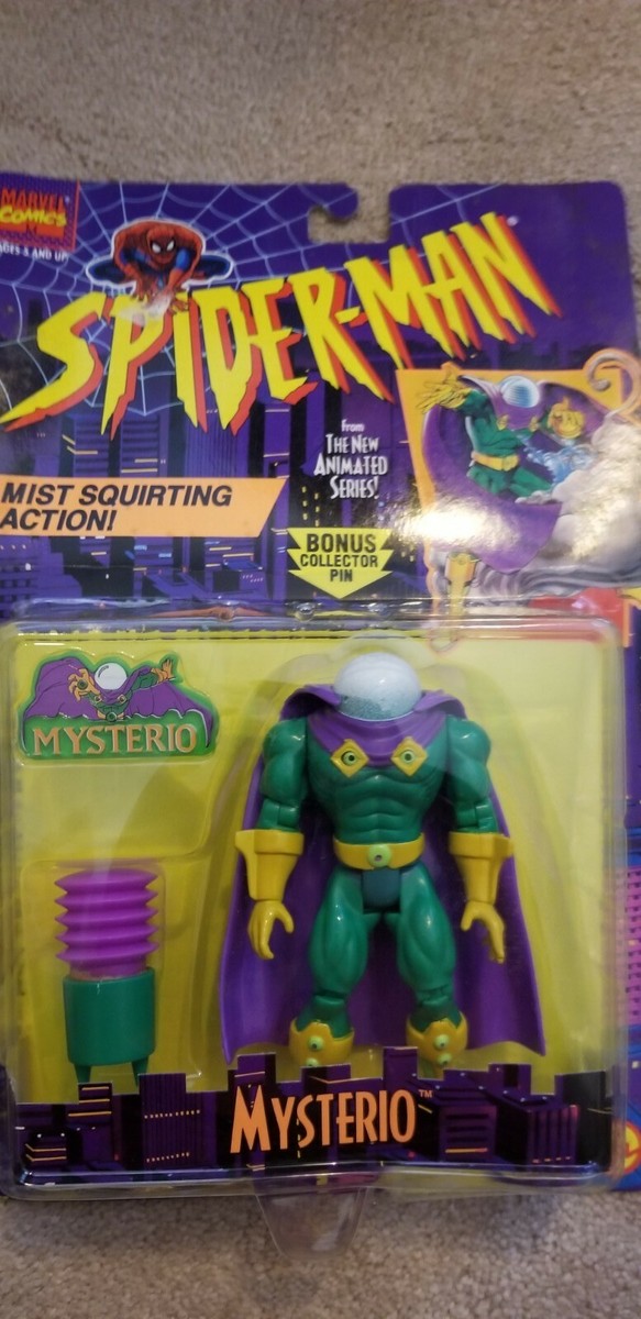 トイビズ／ミステリオ（MYSTERIO)　フィギュア marvel universe toy biz MYSTERIO 10 inch spider-man animated