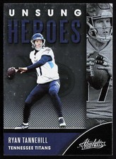 2020 Panini Absolute Unsung Heroes Ryan Tannehill #UH-RT Tennessee Titans