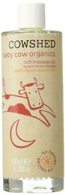 Cowshed Baby Cow Organics Rich Massage Oil 3.38 oz Skincare 100mL