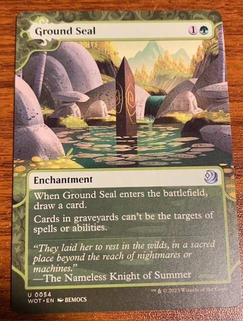 2023 MTG Wilds of Eldraine Enchanting Tales Full Art #54 Ground