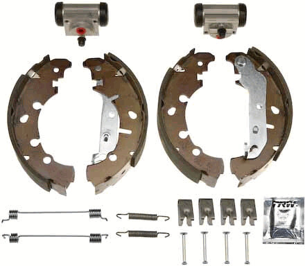Kit mâchoires de frein TRW BK1694 tambour arrière Ford Courier et Fiesta