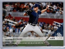 2018 Topps Now #308 Clayton Richard San Diego Padres