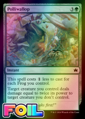 x1 Polliwallop BLB Bloomburrow MTG 189 FOIL COMMON M/NM 1x | eBay