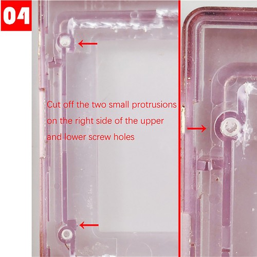 LCD Screen IPS Backlight For GBP Game Boy Pocket Game Console Internal Parts - Picture 6 of 13