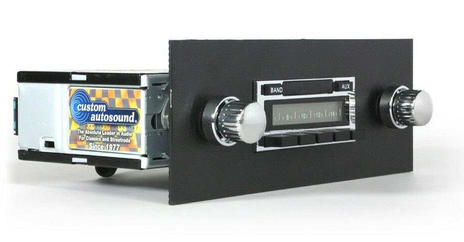 Chevy C10 1967-1972 camioneta pickup reproducción radio auxiliar AM/FM USA230 Foto 4 de 4