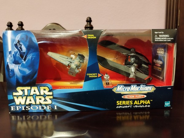 STAR WARS MICROMACHINES -SITH INFILTRATOR- SERIES ALPHA