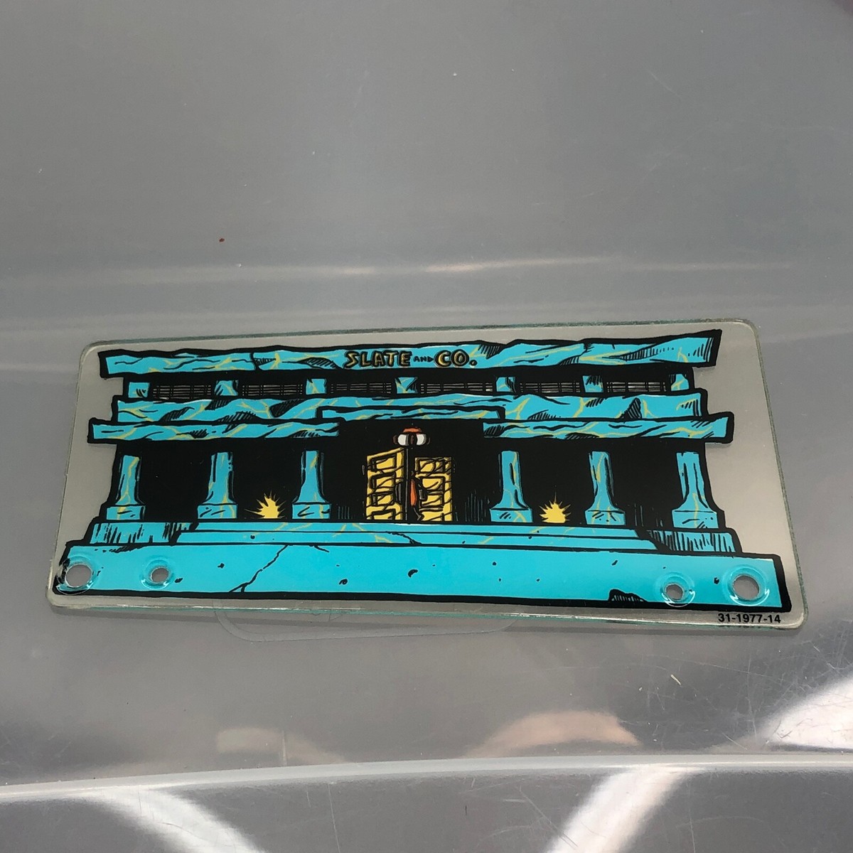 Williams Flintstones NOS Slate Plastic Pinball Machine Parts ~ 31