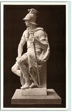 S04-4278, MILITARY COURAGE, BY DUBOIS, ART INSTITUTE OF CHICAGO, POSTCARD