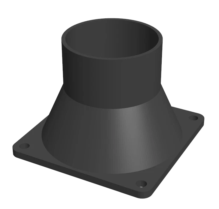 Lüfter-Abluftschlauch-Adapter – Verschiedene Größen verfügbar - Bild 4 von 4