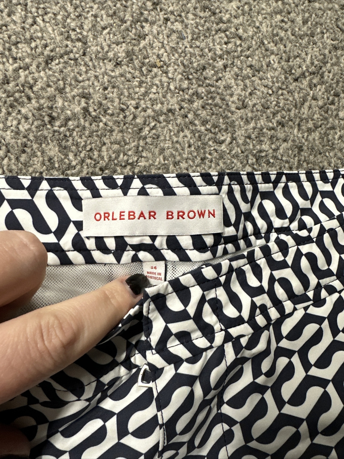 Orlebar Brown Swim Shorts Size 34 eBay