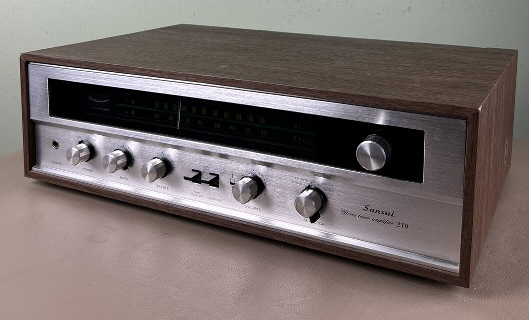Sansui 210 vintage audio equipment - eBay listing photo 4