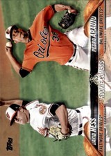 2018 Topps Update #US29 David Hess RC Pedro Araujo RC