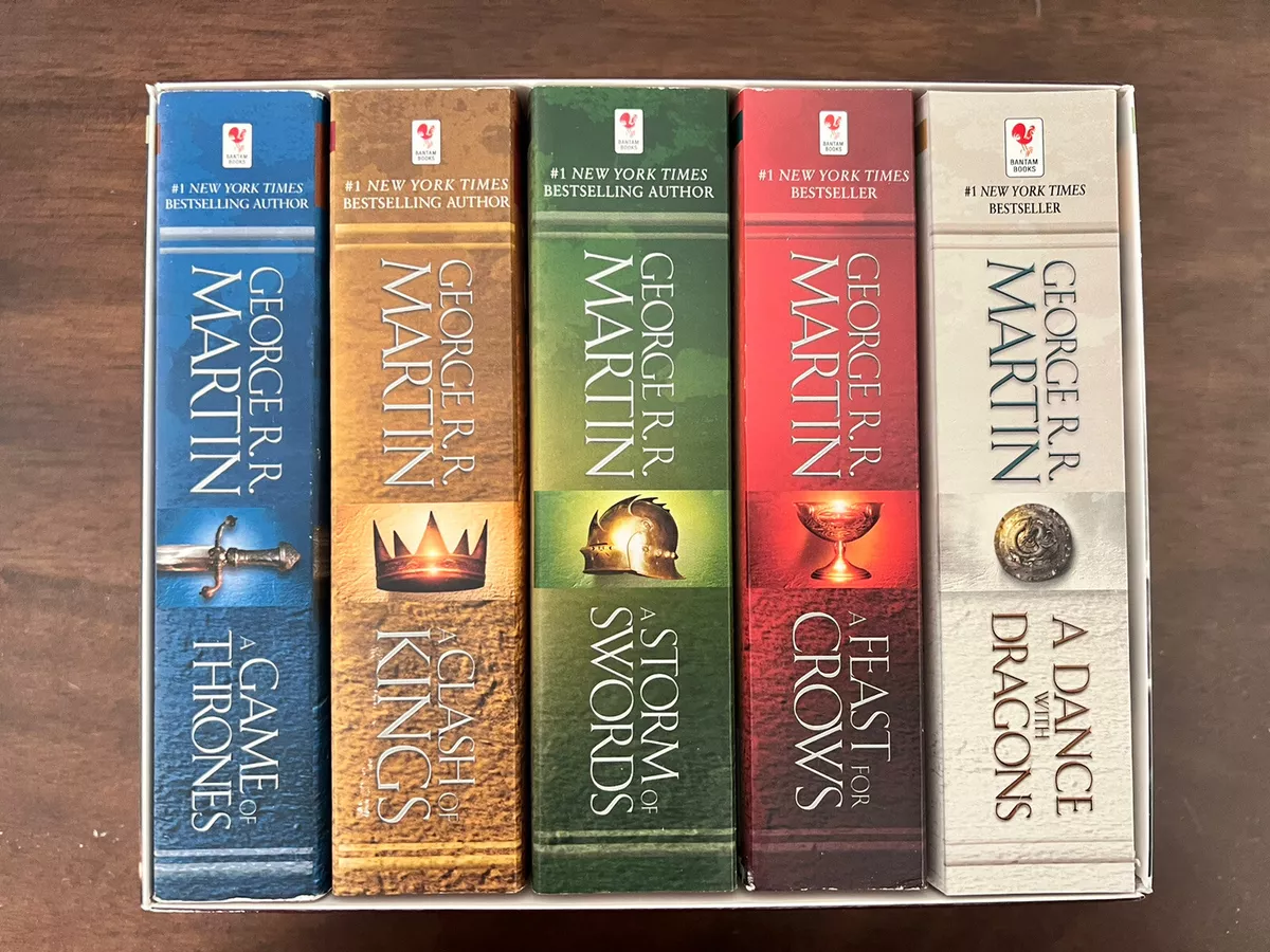 George RR Martin's A Game of Thrones 5-Book Boxed Set (Song of Ice and Fire  Series) (A Song of Ice and Fire)