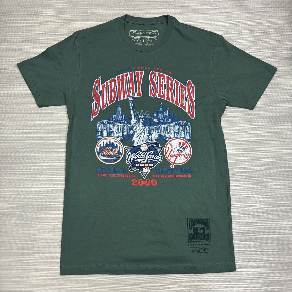 VTG Mitchell & Ness Subway Tshirt 2000 World Series Subway VTG Mitchell & Ness Subway Tshirt 2000 World Series Subway
