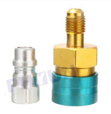 BUYISI R1234YF to R134A Low Side Quick Coupler Fitting Adapter For Car Air Conditioner BUYISI R1234YF to R134A Low Side Quick Coupler Fitting Adapter For Car Air Conditioner