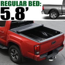 TLAPS For 2019-2024 Ram 1500 5.7 Ft Bed Low Profile Roll Up Tonneau Cover v2+LED