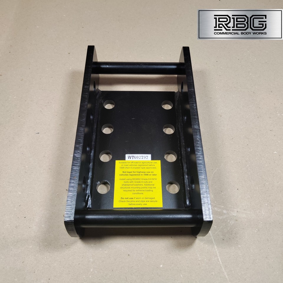 Adjustable Tow Hitch Drop Plate set & 50mm Tow Ball Maypole Trucks