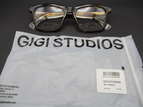 Gigi Studios Havana/Brown Eyewear Edison 6899/2 Made in Spain 54/20/150 *NWT* - Picture 9 of 10