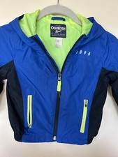 Osh Kosh Children  s Full Front Zip Jacket Blue Outerwear 3T