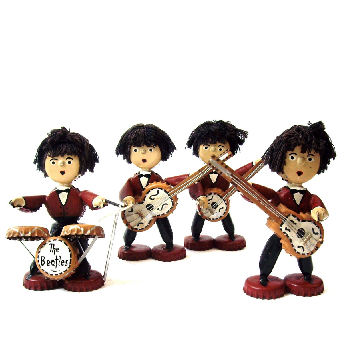 Axman, John Lennon The Beatles Réplique De Guitare Miniature Faite A La Main A Lechelle 1 4 Avec Boite De Presentation E Amz B071