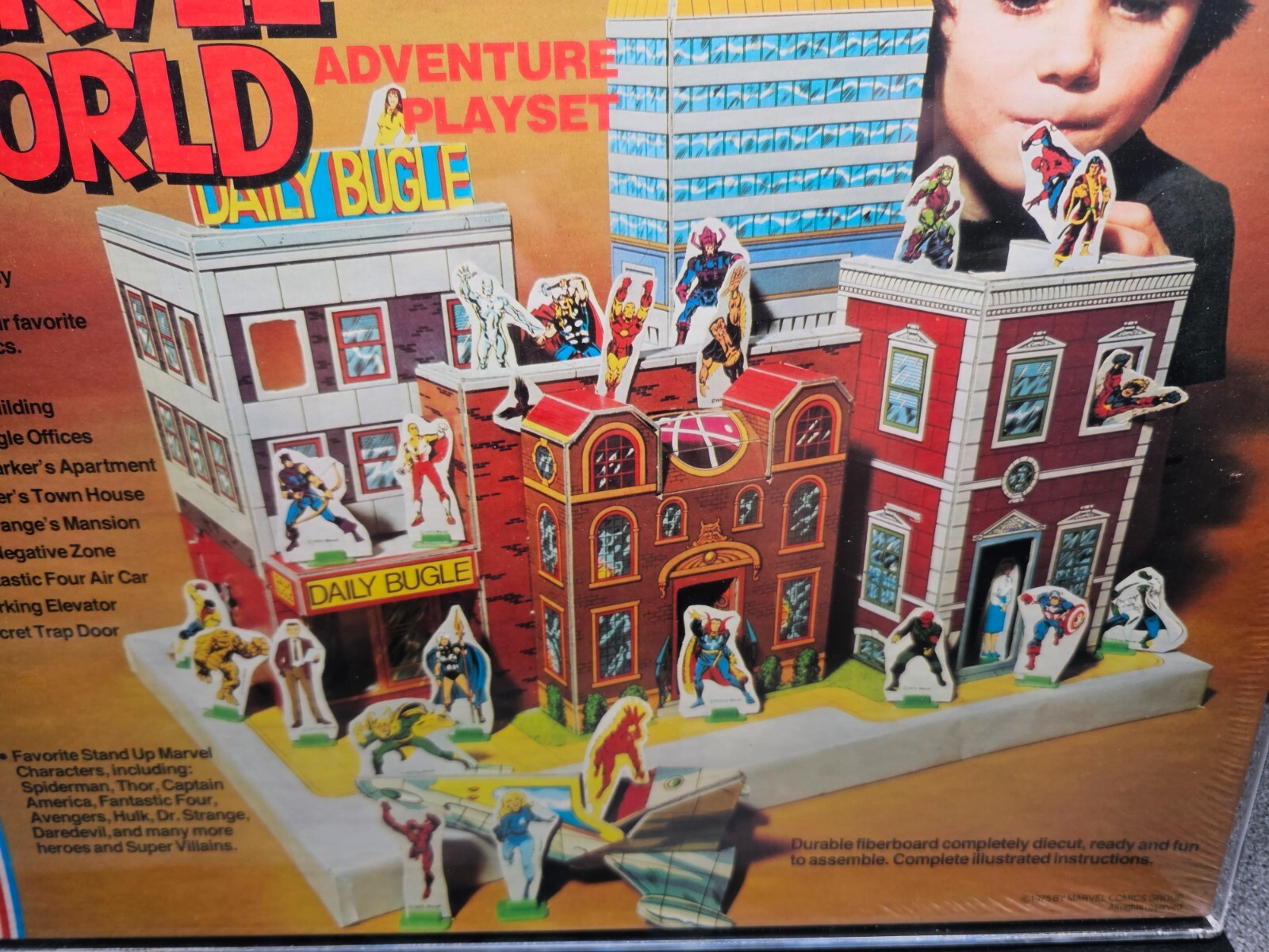 1975 Amsco Marvel World Adventure Playset HOLY GRAIL CAS Graded 82.3 eBay