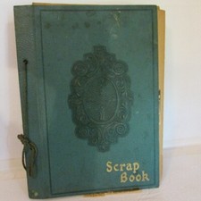 Vintage 1950s Scrap Book full of recipes hous...