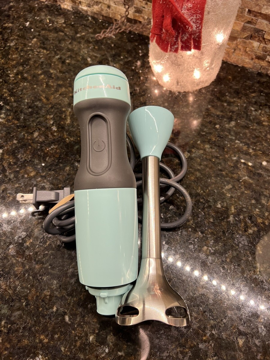 KitchenAid 2 Speed Hand Blender - Aqua - KHB1231C - Used Once | eBay