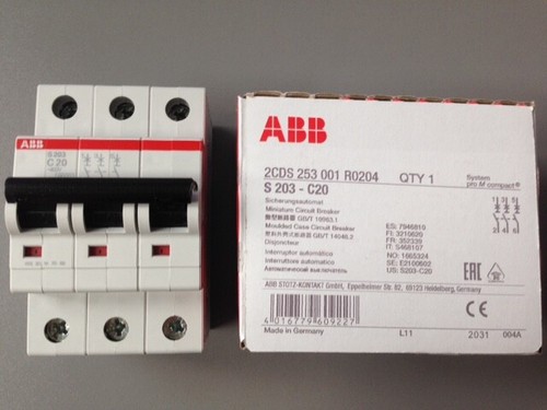 ABB Sicherung FI Schalter Sicherungsautomat Leitungsschutzschalter 1/3pol wählb. - Bild 33 von 55