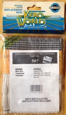 KERO WORLD 507 KEROSENE SPACE HEATER WICK, KERO-SUN OMNI 85, TOYOSTOVE KRA-85