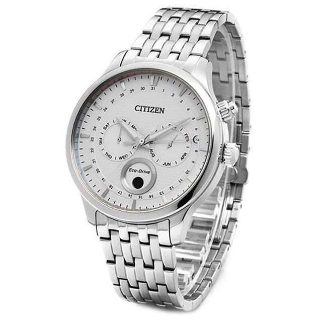 Citizen AP1050-56A Men's Eco-Drive Moon Phase Sapphire Stainless Steel Watch | eBay