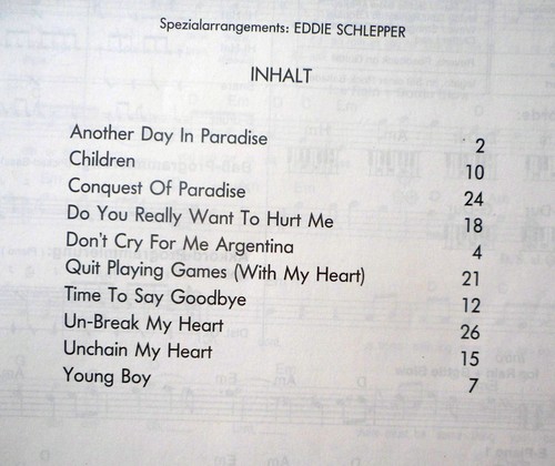 Magic Keyboard (German) - Pop International: 10 Songs Melody Chord Lyrics 1989 - Picture 2 of 5