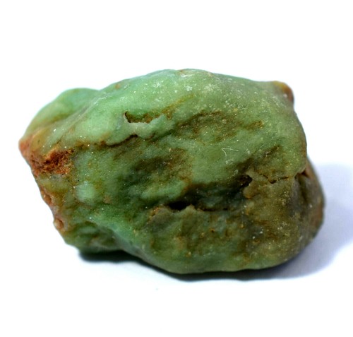 Rarest Australian 32.90 Ct Natural Green Apple Chrysoprase Specimen Rough - Picture 3 of 4