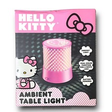 Hello Kitty Ambient Table Lamp RGB LED Lamp Light Dual Color Function NIB READ