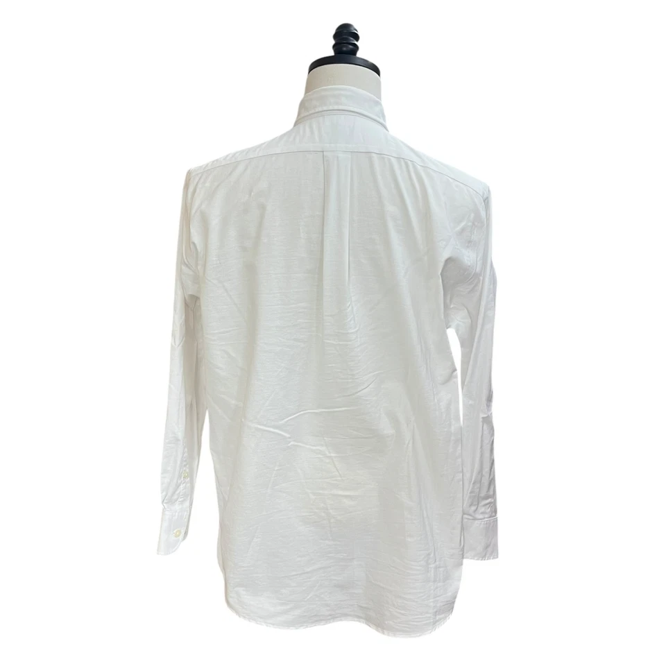 DOCKERS Battery Street Dress Shirt Mens Sz 16.5 White Plain Classic Fit Stretch - Image 2 of 3