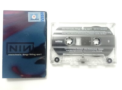 Rare Nine Inch Nails Cassette tape, malaysia pressing, metal
