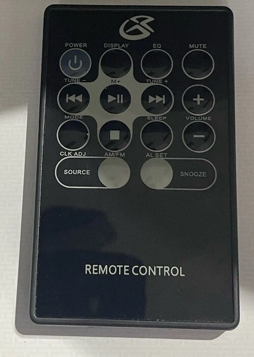 GPX HM3817DT-BLKN Vertical CD Player AM/FM Radio Music System With Remote! - Image 3 of 4